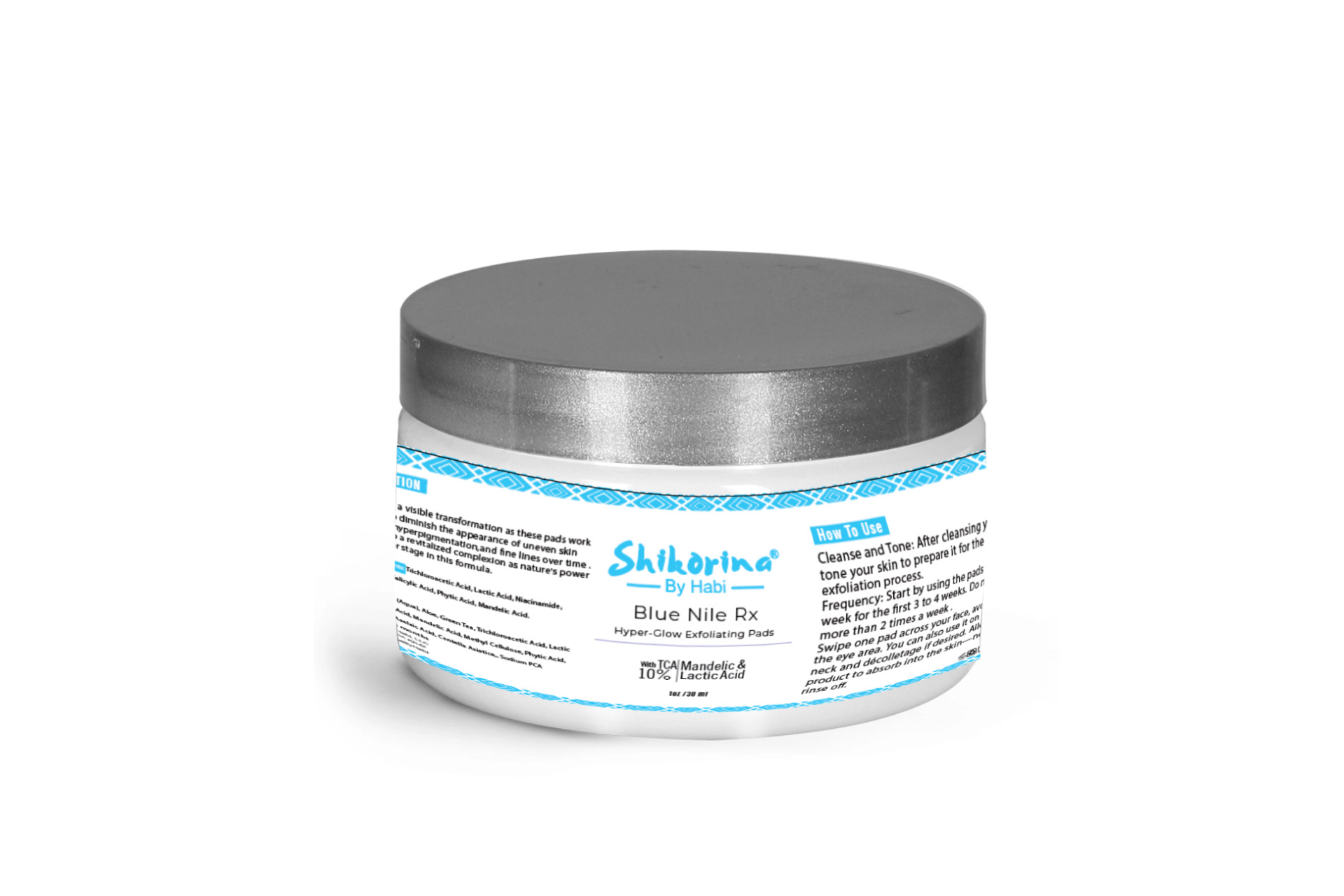 Blue Rx Pads Blue Nile Rx Hyper-Glow Exfoliating Pads – ShikorinaByHabi